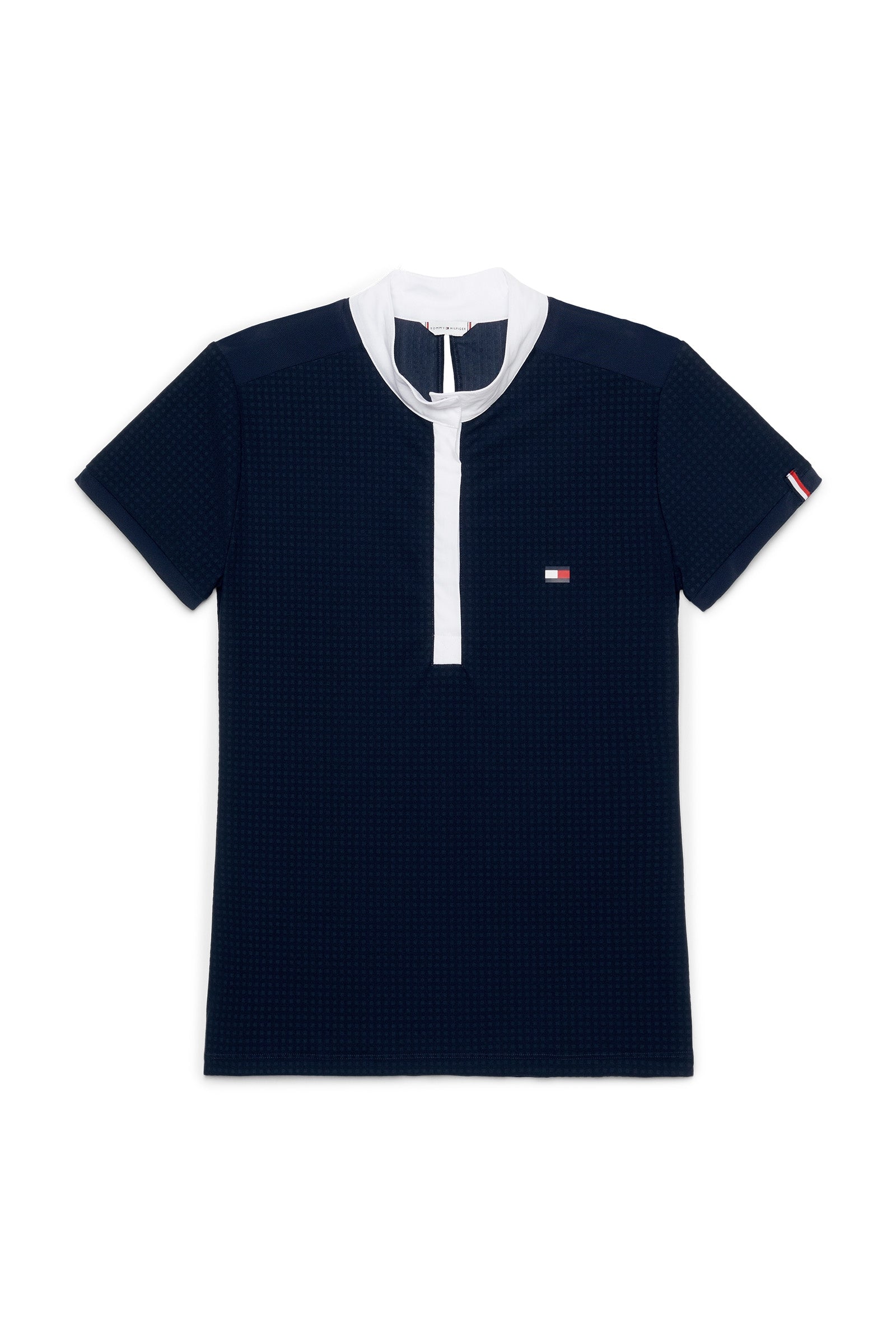 Tommy Hilfiger Equestrian Chelsea kølende polo t-shirt med korte ærmer og logo Ridetøj til dame