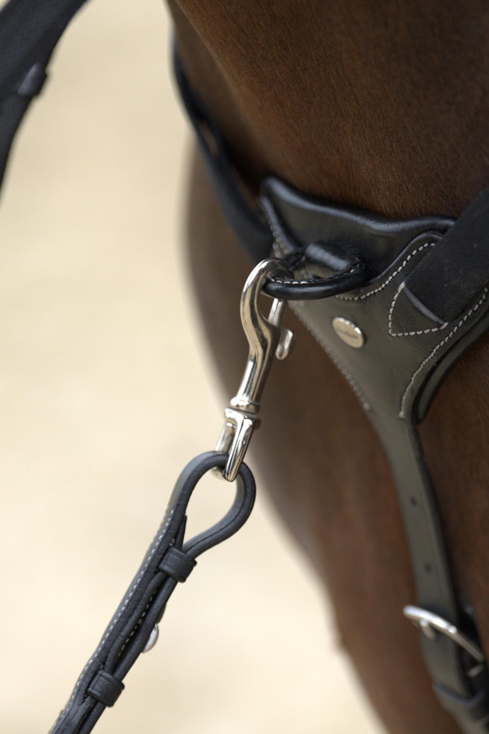 Kavalkade Bianca 5-Pt. Breastplate With Elastic Bridles & Reins