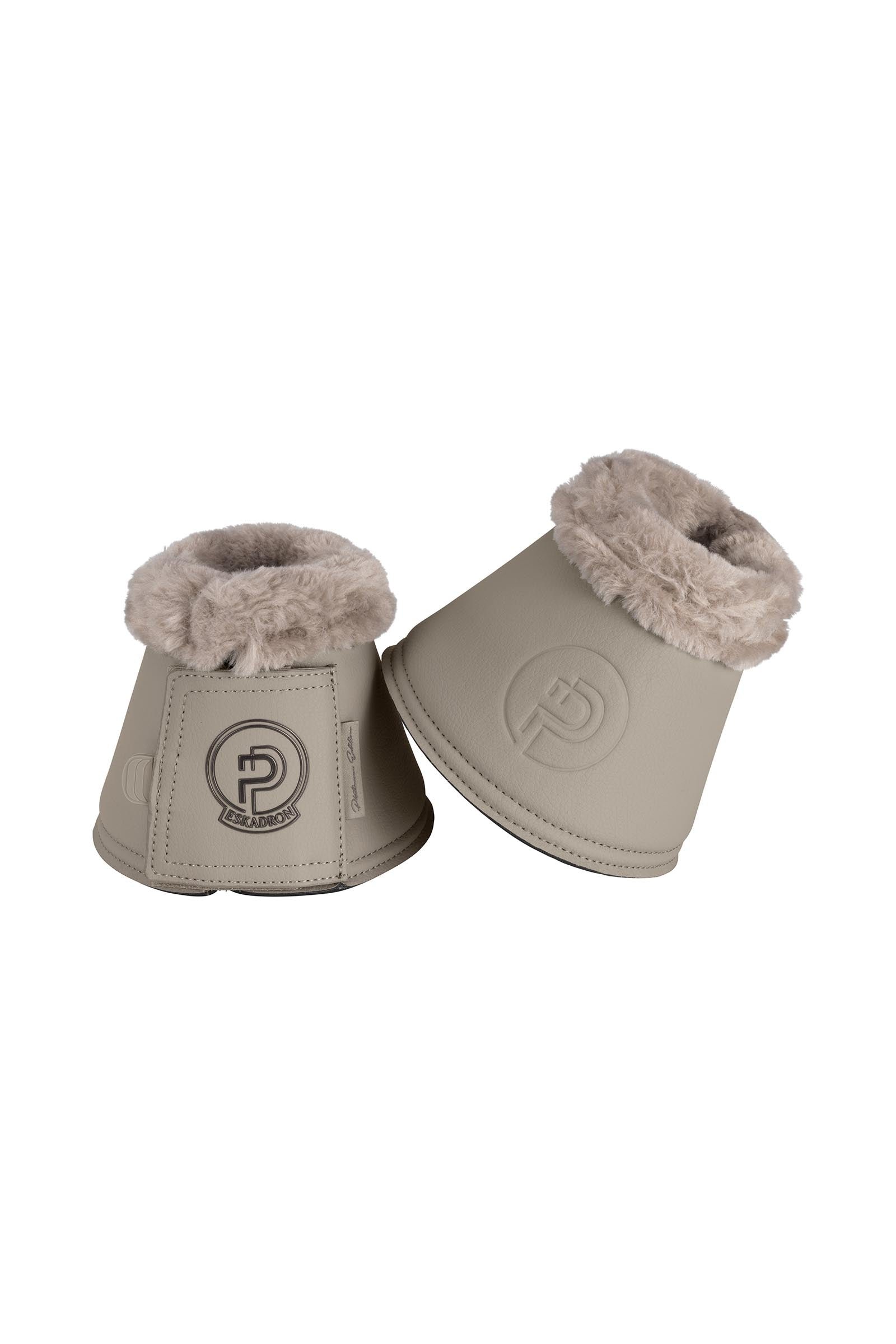 Eskadron Platinum 26 Faux Leather / Fur Bell Boots Leg & Hoof Protection