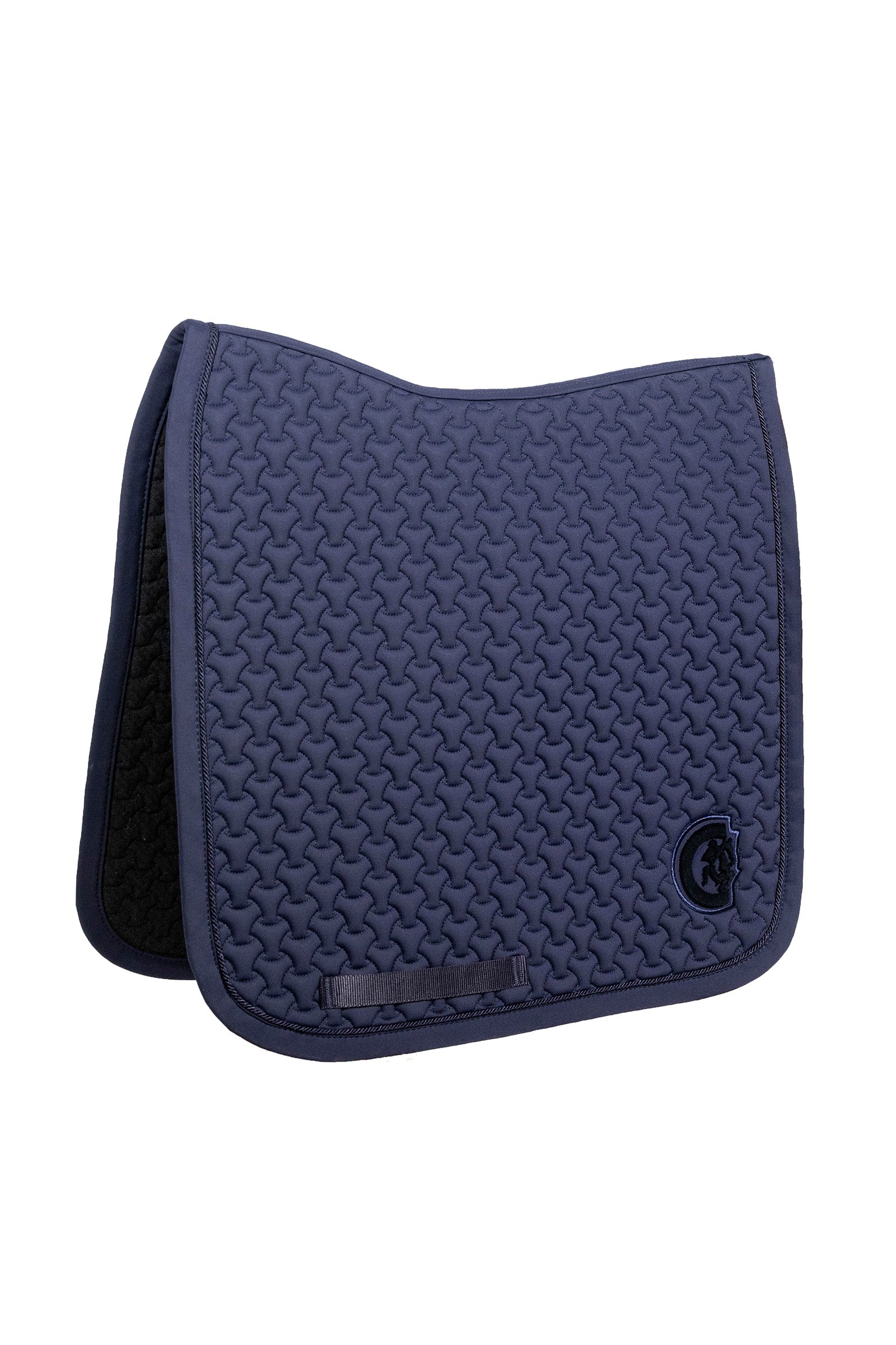 Kentucky Horsewear Sadelpude Flettet 3D Logo Dressur Sadelunderlag