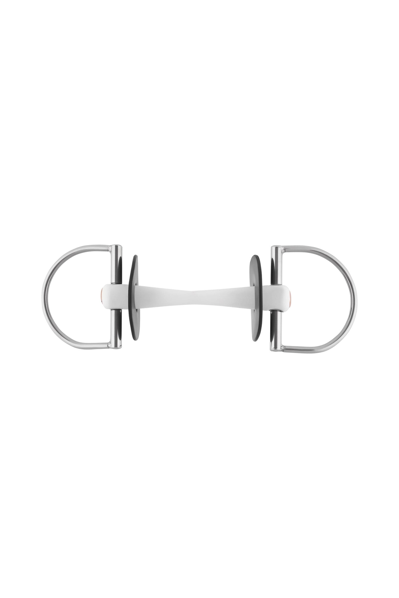 Sprenger Nathe D-ring trensebid, fleksibel stang, 20 mm, termoplast Bid