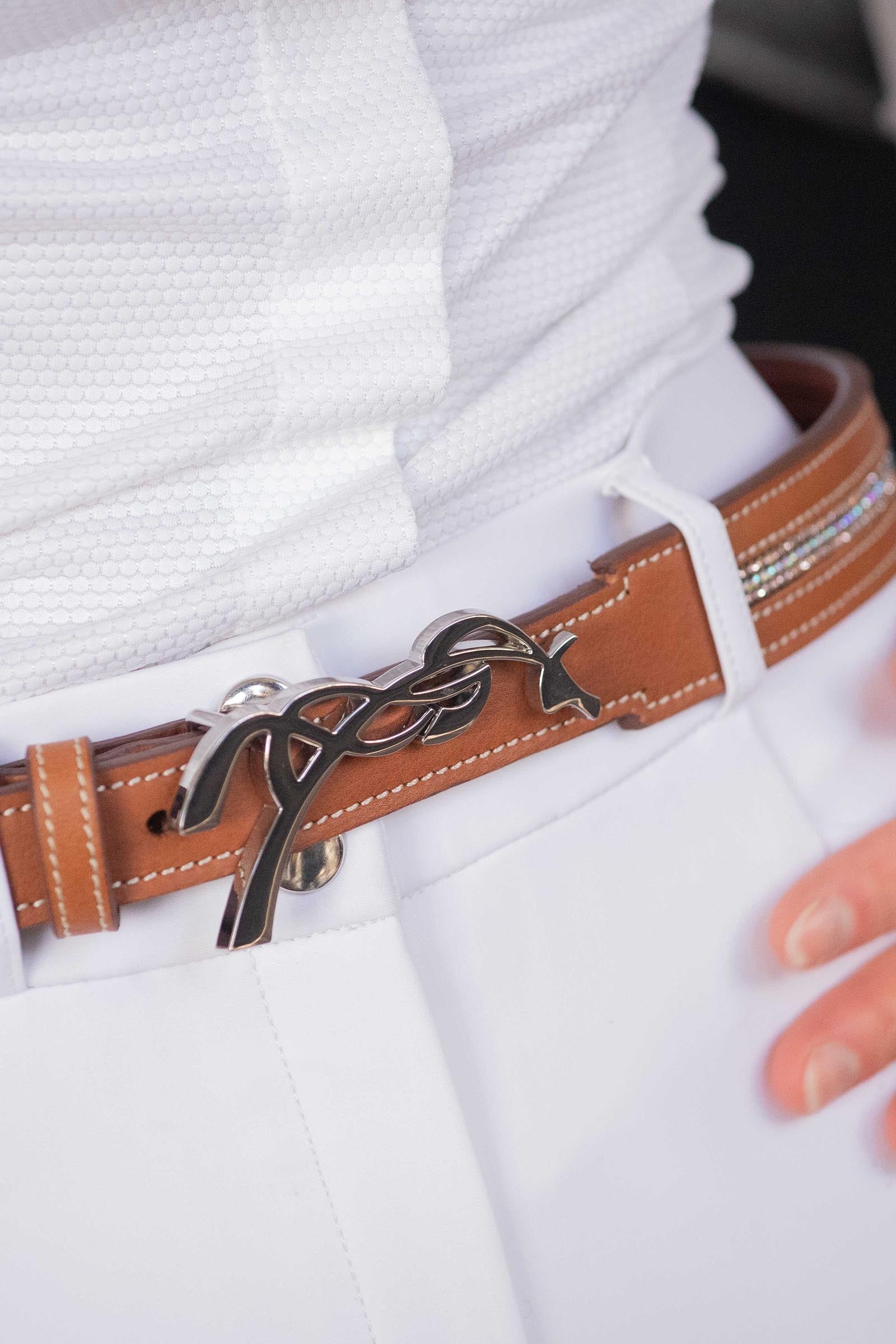 PENELOPE Signature Belt With Rhinestones Accessories