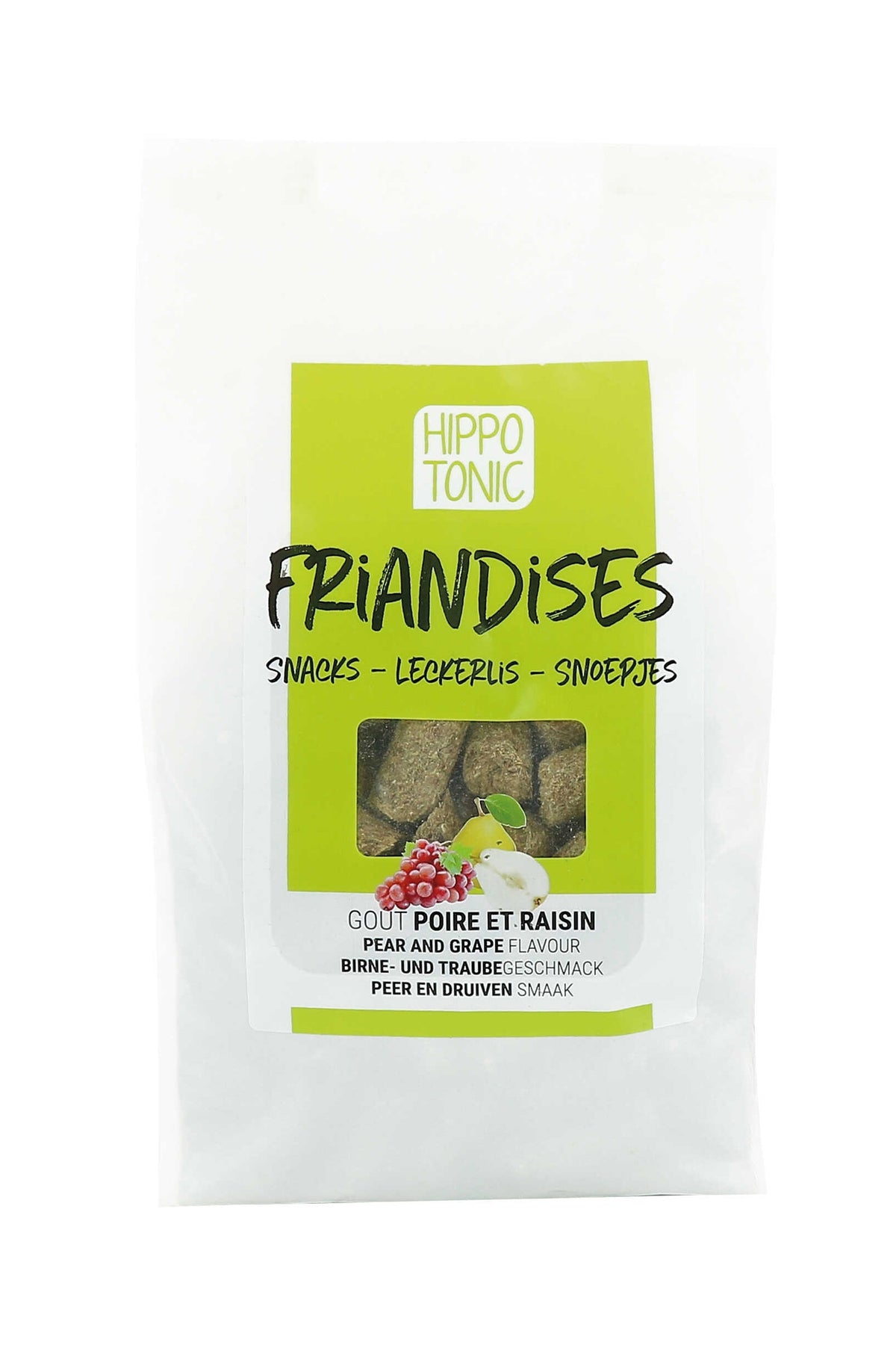 HIPPOTONIC Friandises pære drue, 1 kg Horse Feed & Nutrition