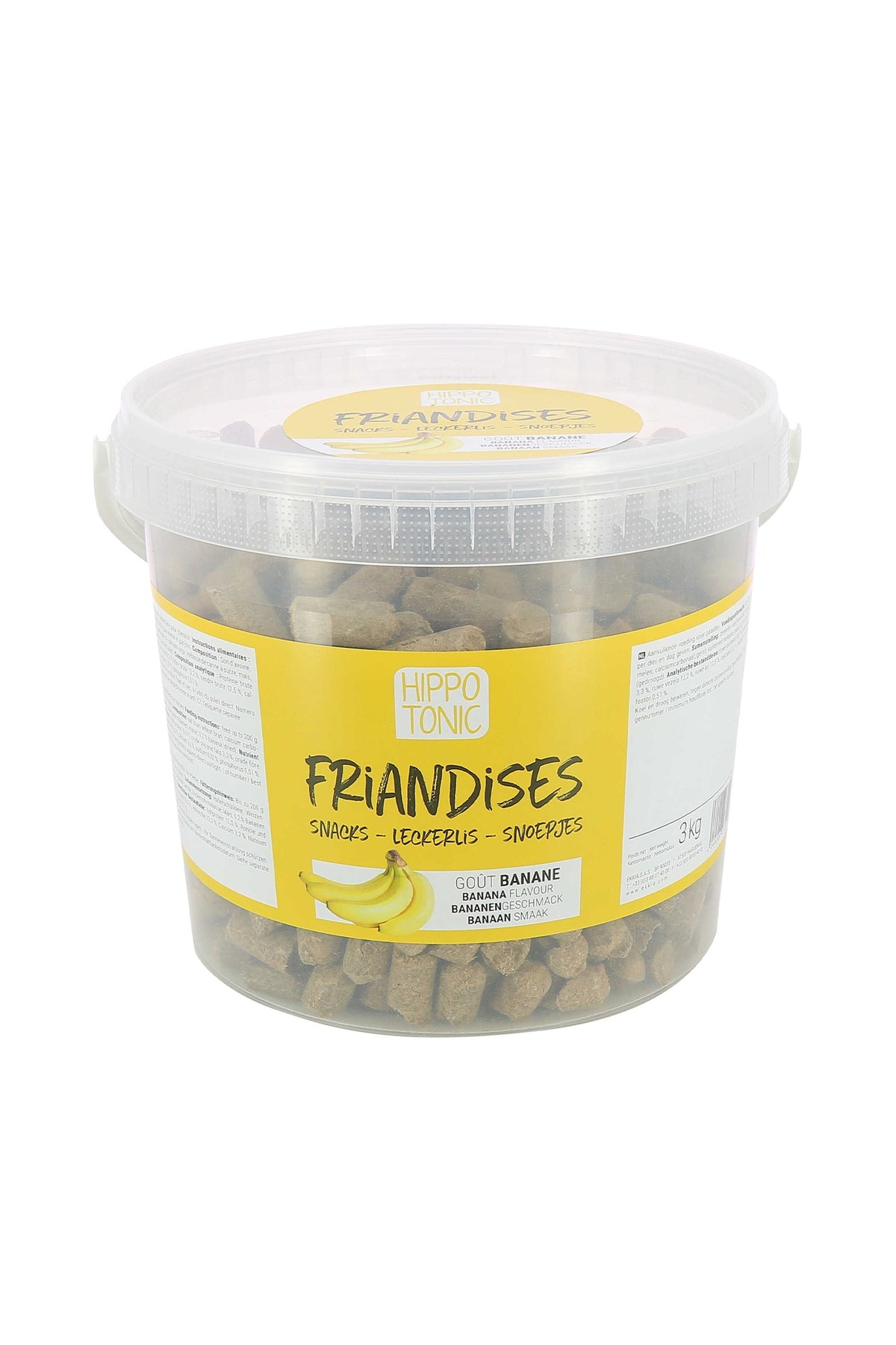 HIPPOTONIC Treats Banana Flavor, 3 kg Horse Feed & Nutrition