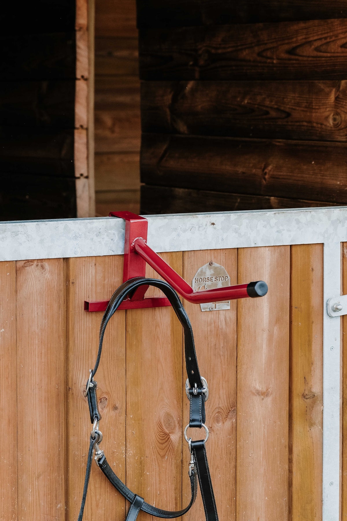 HIPPOTONIC Removable Stall-Door Saddle Rack Stable Equipment