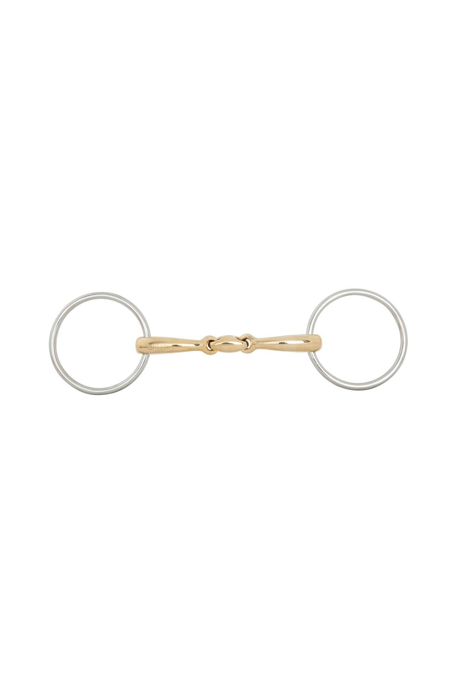 BR Loose Ring Snaffel 16mmsoft Contact Double Jointed Horse Bits