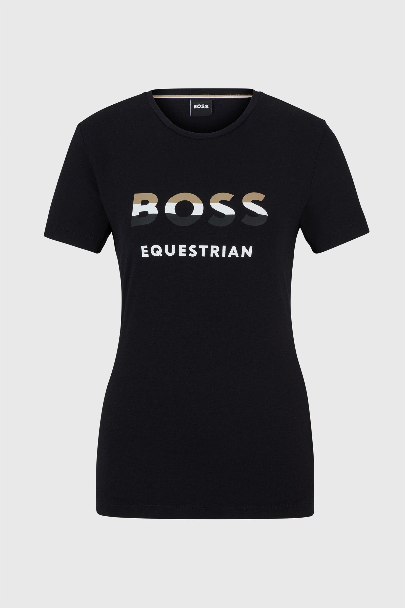 Boss Maya Logo T-shirt Ridetøj til dame