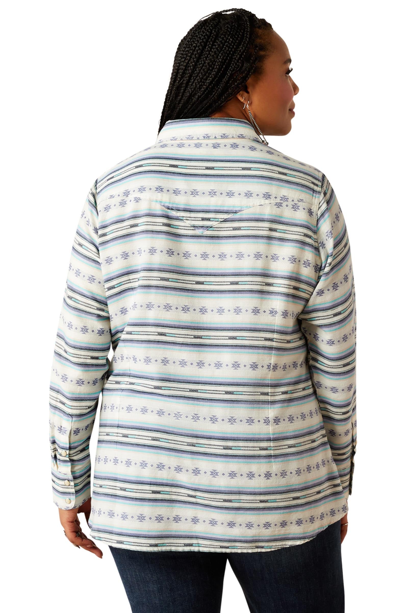 Ariat Seaside Serape Women's Shirt With Snap Buttons Women’s Riding Clothing