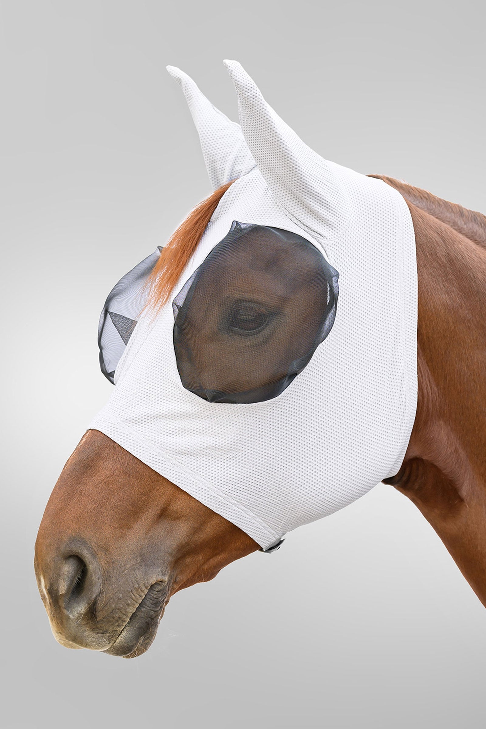 Waldhausen Breath Puck fluemaske med UV-beskyttelse Fluebeskyttelse