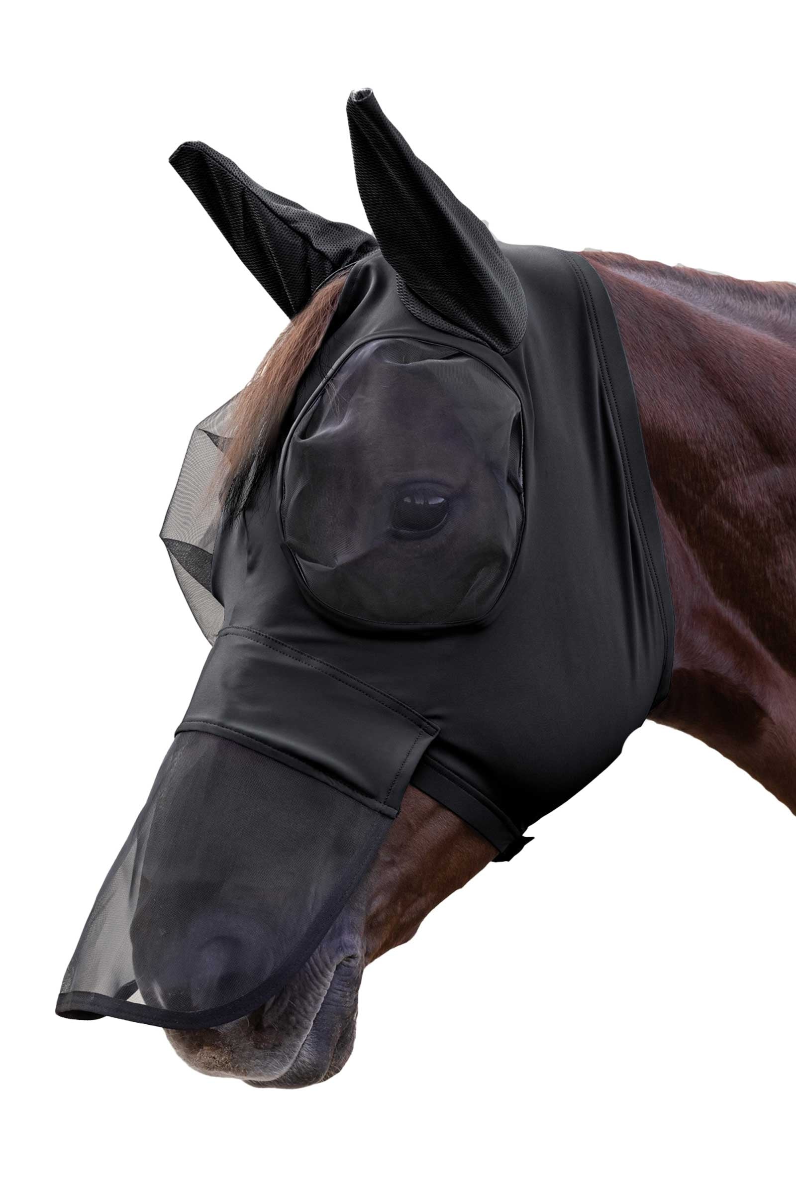 Waldhausen Puck fluemaske med næsebeskyttelse og UV-beskyttelse Fluebeskyttelse