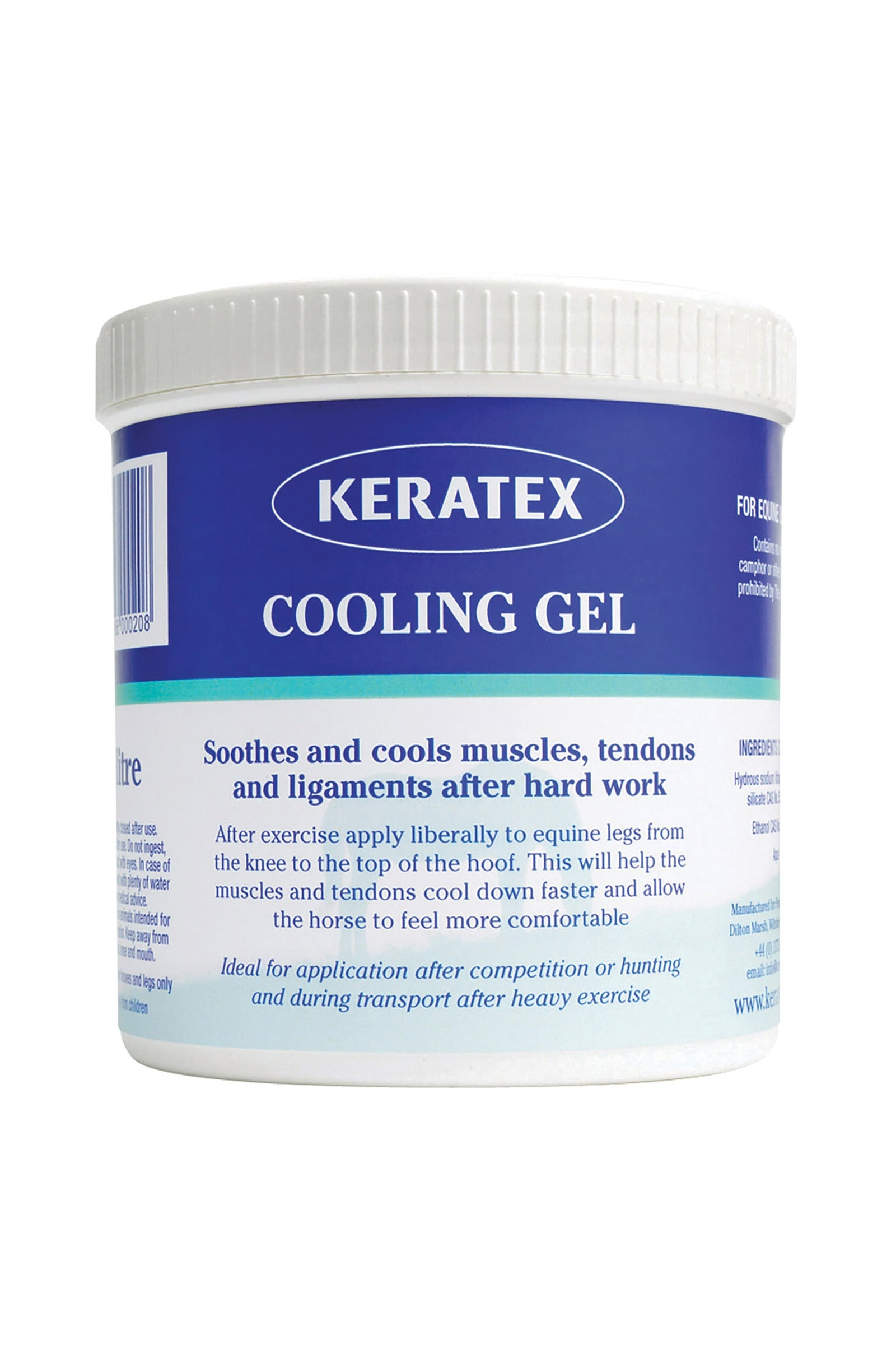 Keratex Cooling Gel 1L Horse Health Care