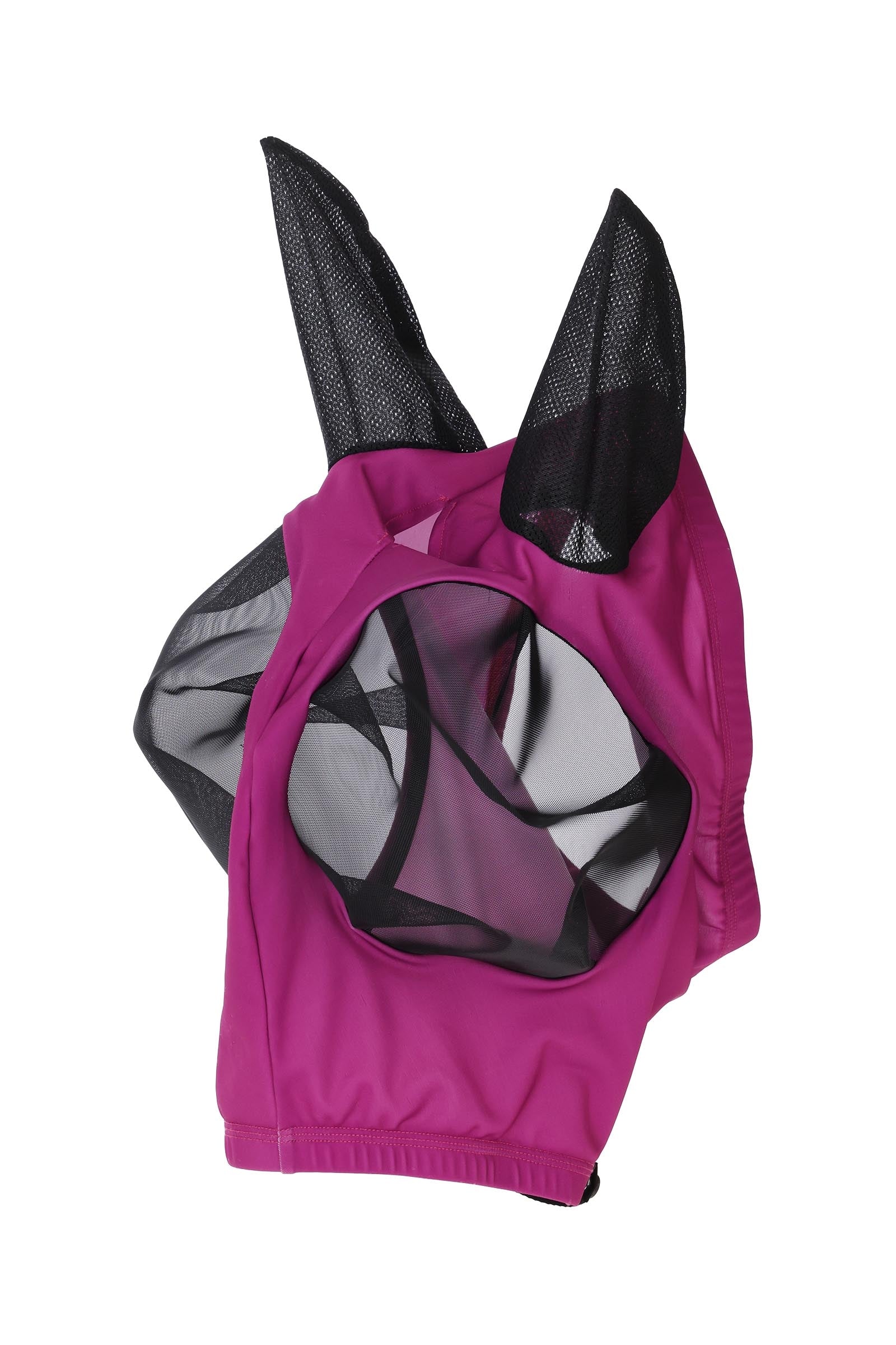 Covalliero FinoStretch Fly Bonnet With Zipper Antifly Protection for Horses