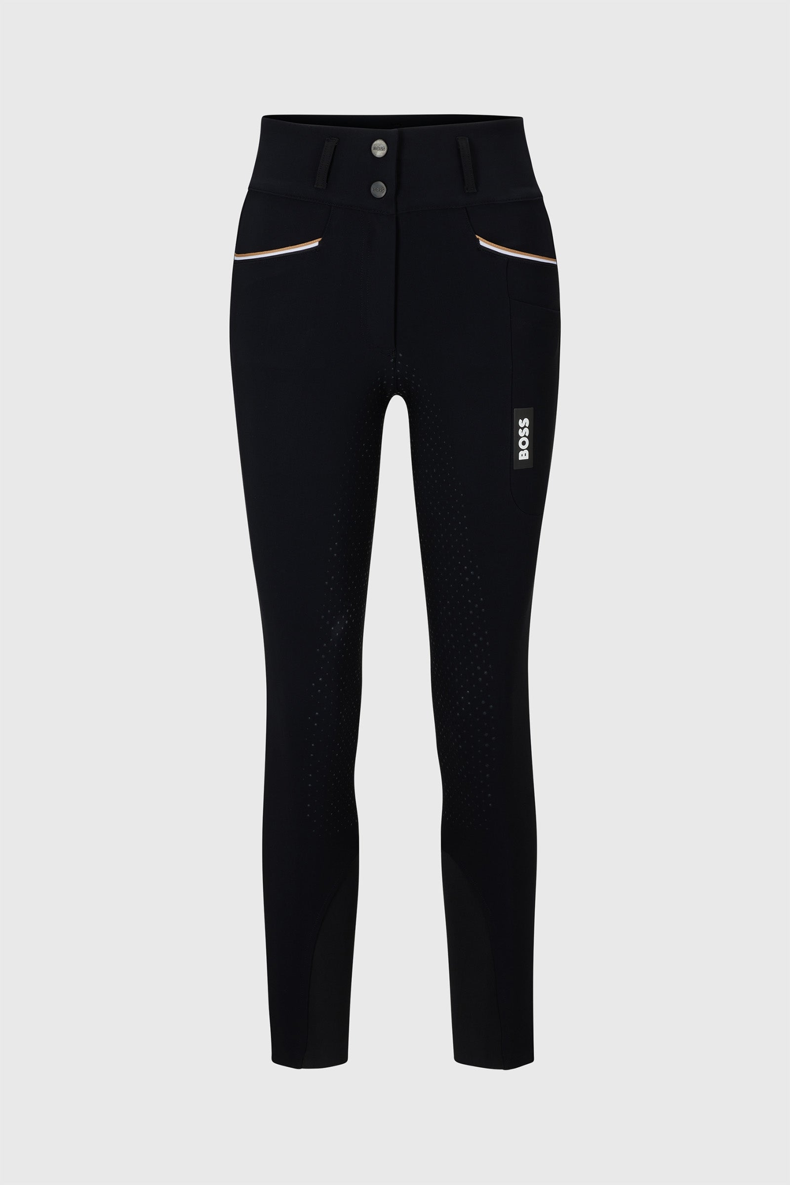Boss Hailey Full Grip High Waist Sommerridebukser Womens Breeches