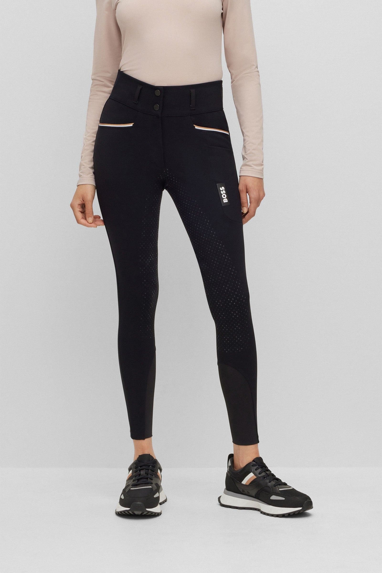 Boss Hailey Full Grip High Waist Summer Breeches Womens Breeches