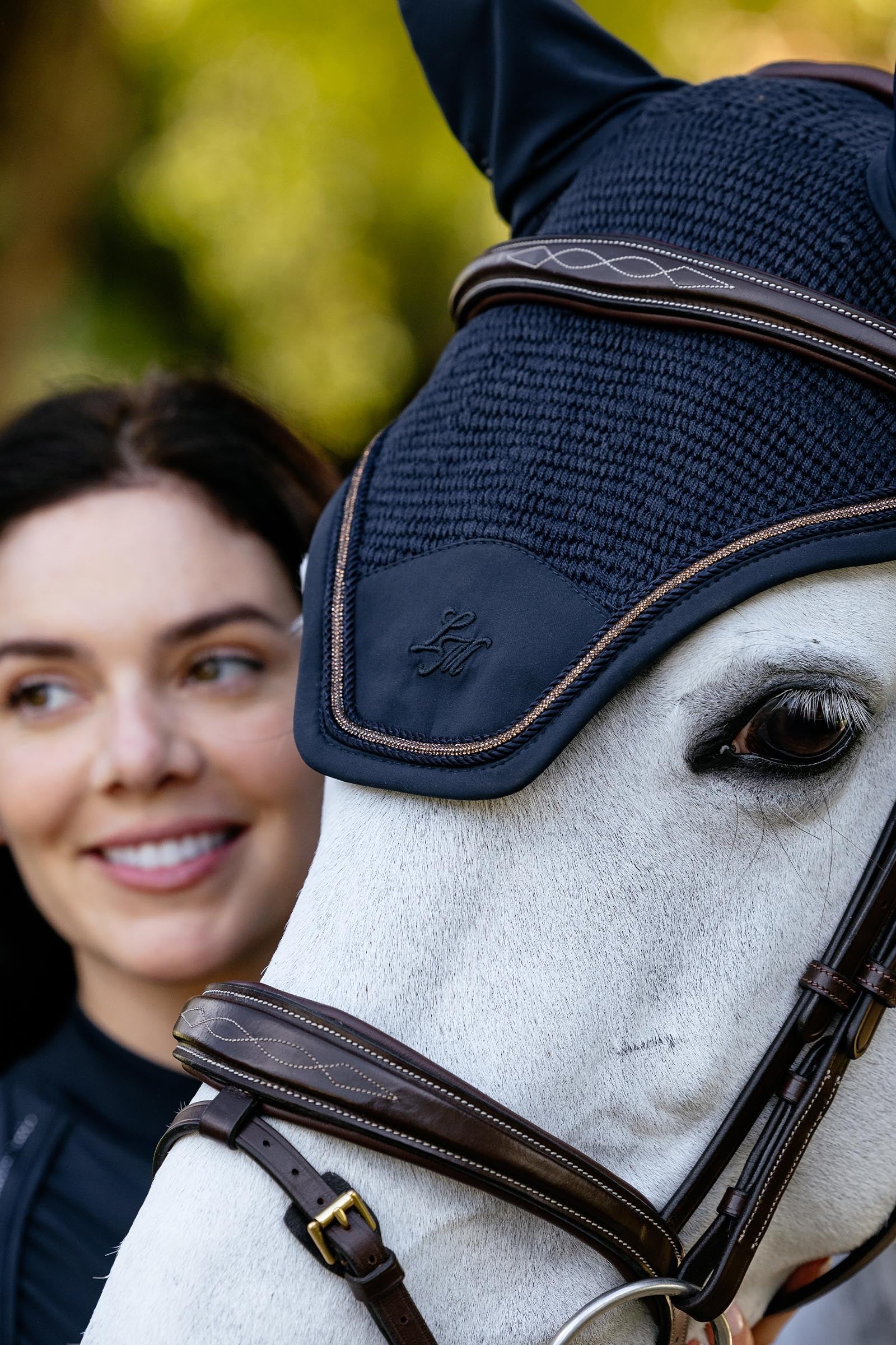 LeMieux Brilliance Fly Hood Saddle Pads