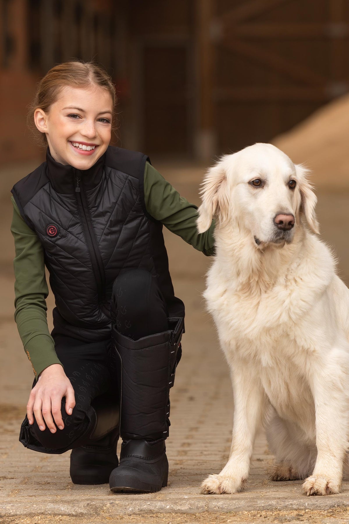 Covalliero FW26 Kids Combination Vest Heat Kids Apparel