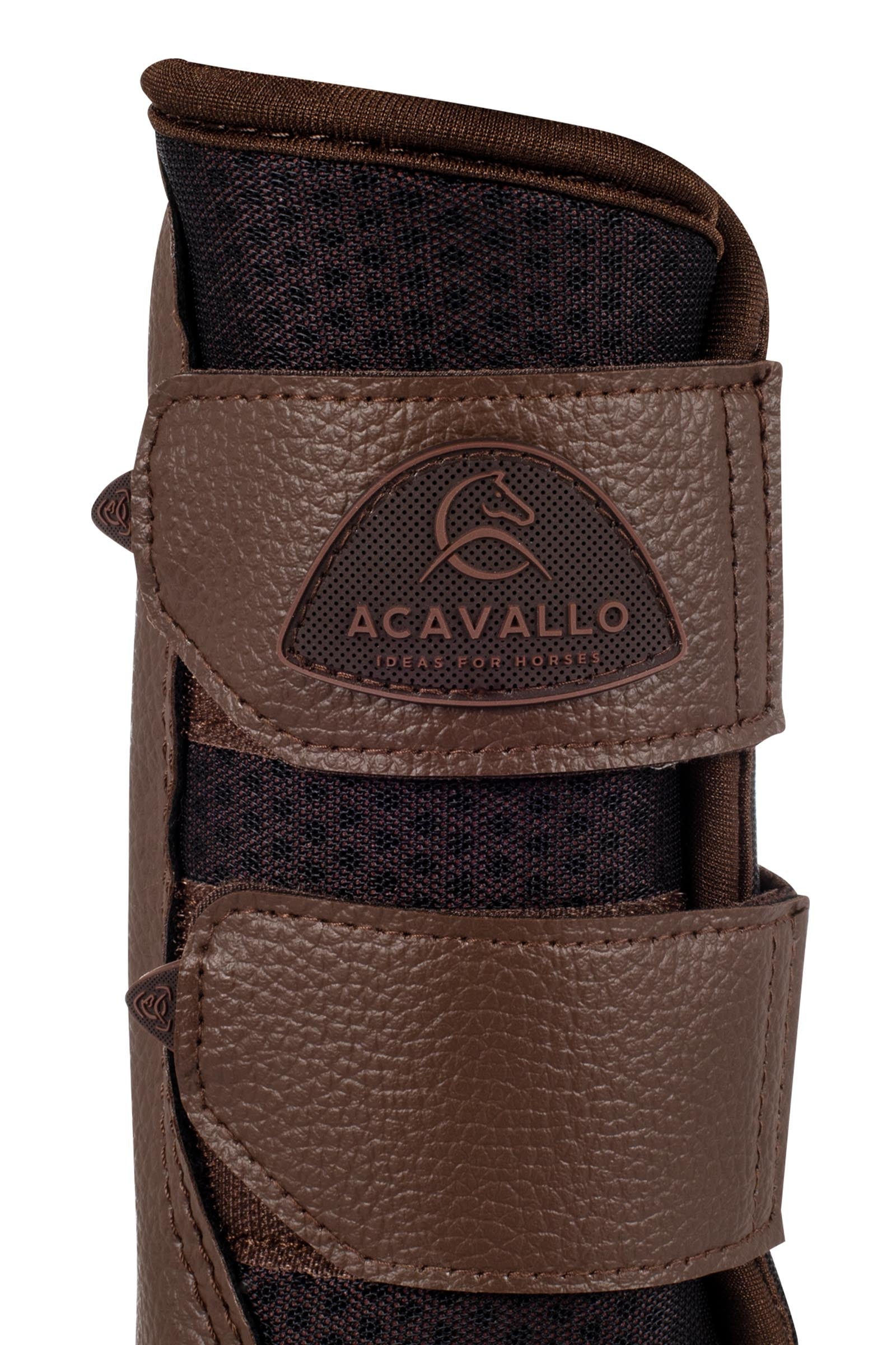 Acavallo Neoprene Brushing Boots, Front Leg & Hoof Protection